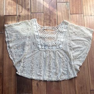 Charlotte Russe Lace Shirt